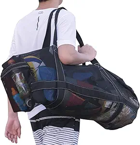 Duffle snorkel mesh bag