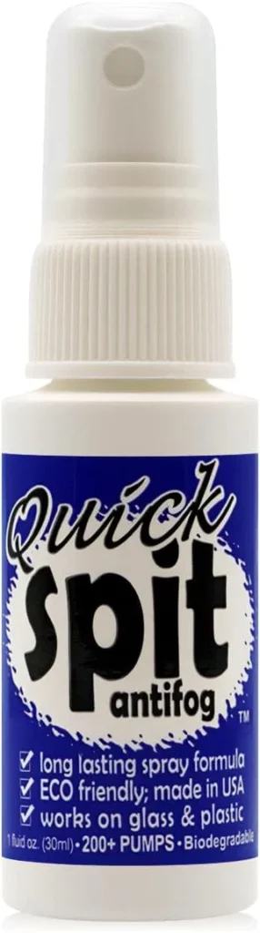 Quick Spit Anti Fog Spray